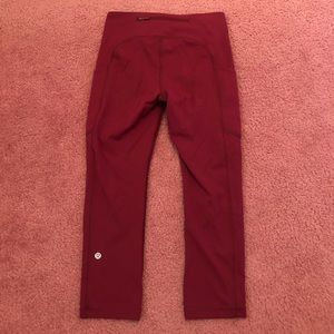 NWOT Lululemon Cropped Leggings